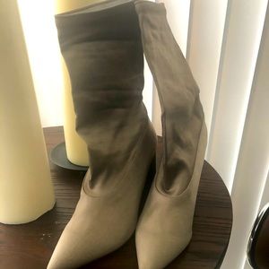 Yeezy’s- Military Satin Ankle Boot